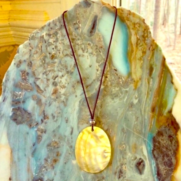 Jewelry - NWOT Genuine Mother of Pearl Choker Necklace